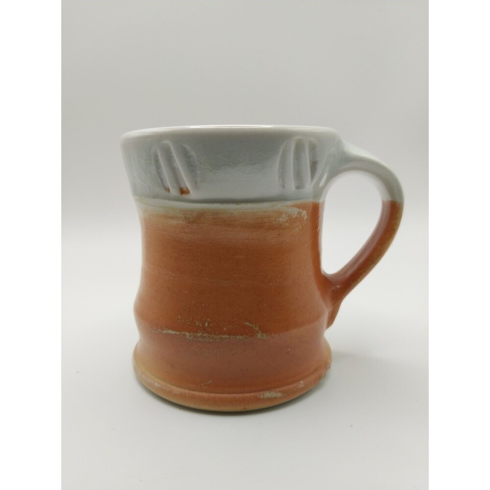 Robert Bob Briscoe Studio Pottery Mug Minnesota Art Clay Stoneware Signed RB
